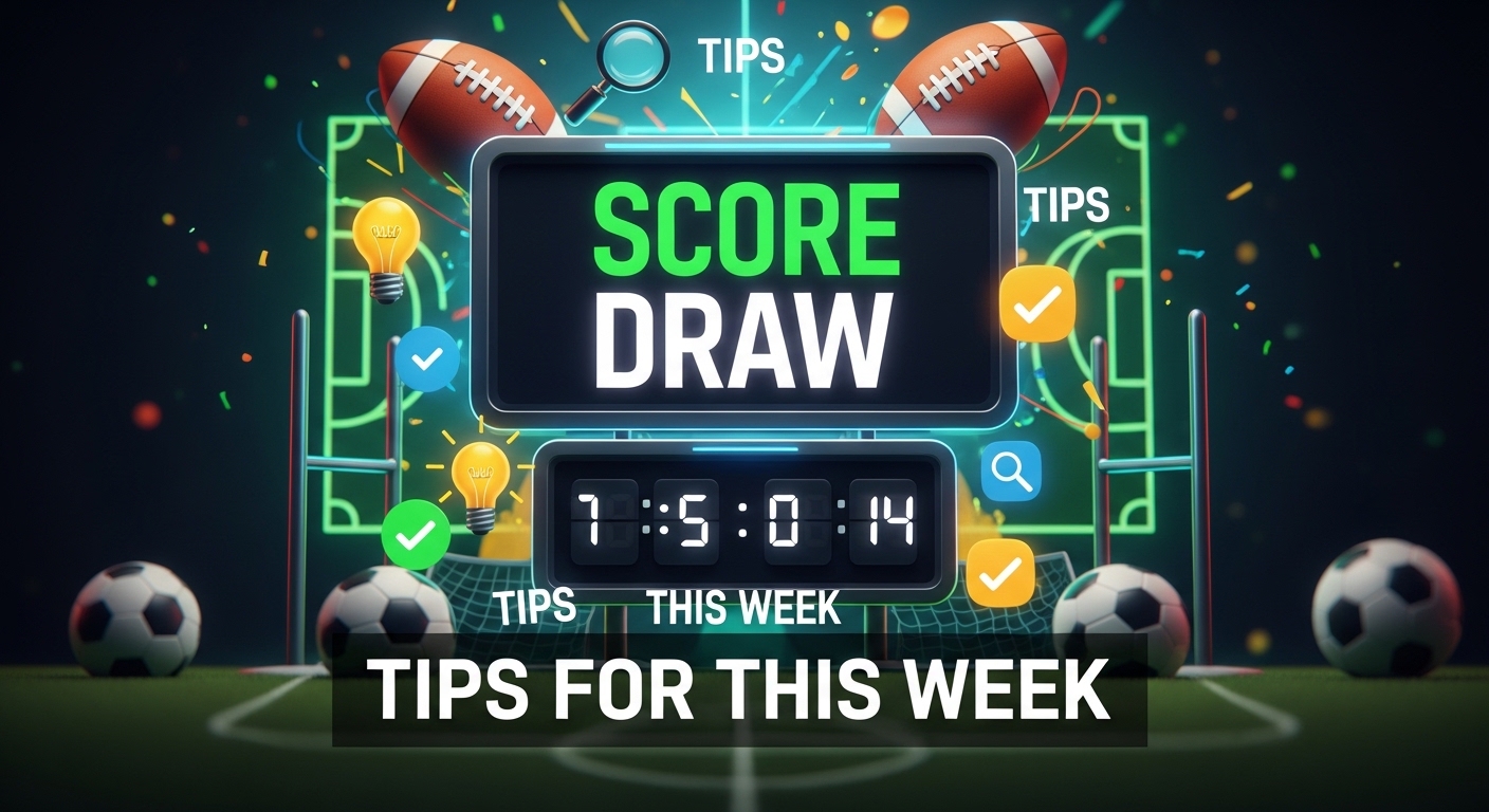 Score Draw Predictions: Tips for This Week